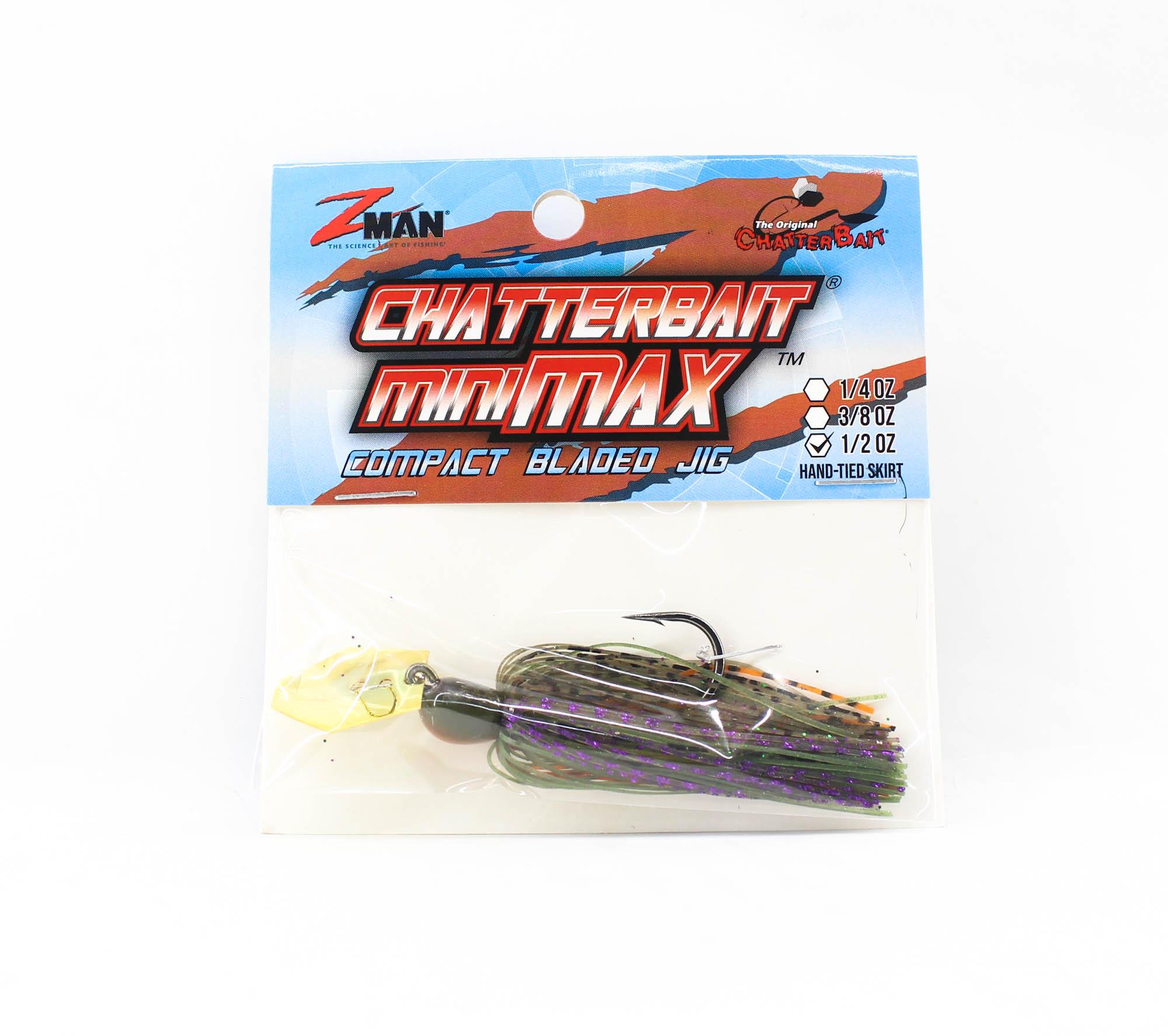 

Тонущая приманка Zman Chatterbait Mini Max, 1/2 унции Bluegill (9382)