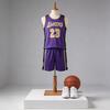 Fioletowy 24 Lakers Lebron James Zestaw Koszulek Dorosły Dzieci Oddychający Uniform Koszykarski Rekreacja Fitness Odzież Sportowa