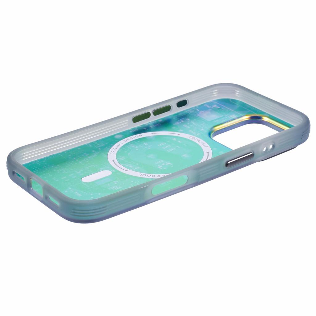 YOUNGKIT Future Series for iPhone 16 Pro Case Compatible with MagSafe IMD TPU Anti-Scratch Cover