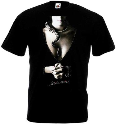 Czarna koszulka unisex Whitesnake Slide It In Hard Rock Band