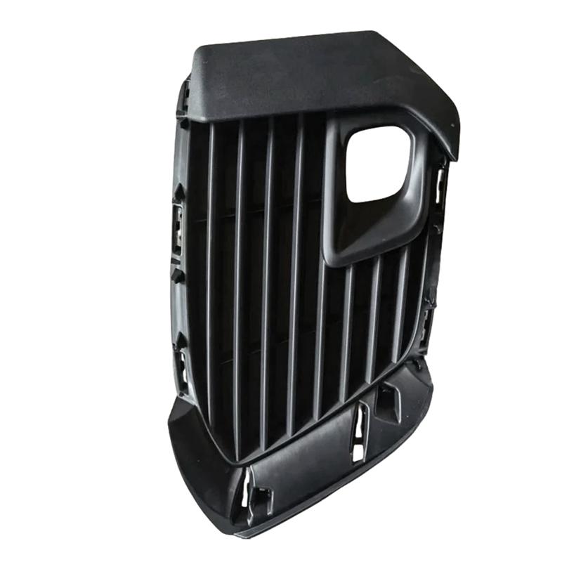 1 PCS Right Front Bumper Fog Lamp Frame Fog Light Grille Trim Black Plastic For 5008 16119192080