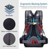 40L Männer Frauen Trekking Rucksack Bergsteigen Tasche Outdoor Reise Zelt Rucksack für Camping Wandern