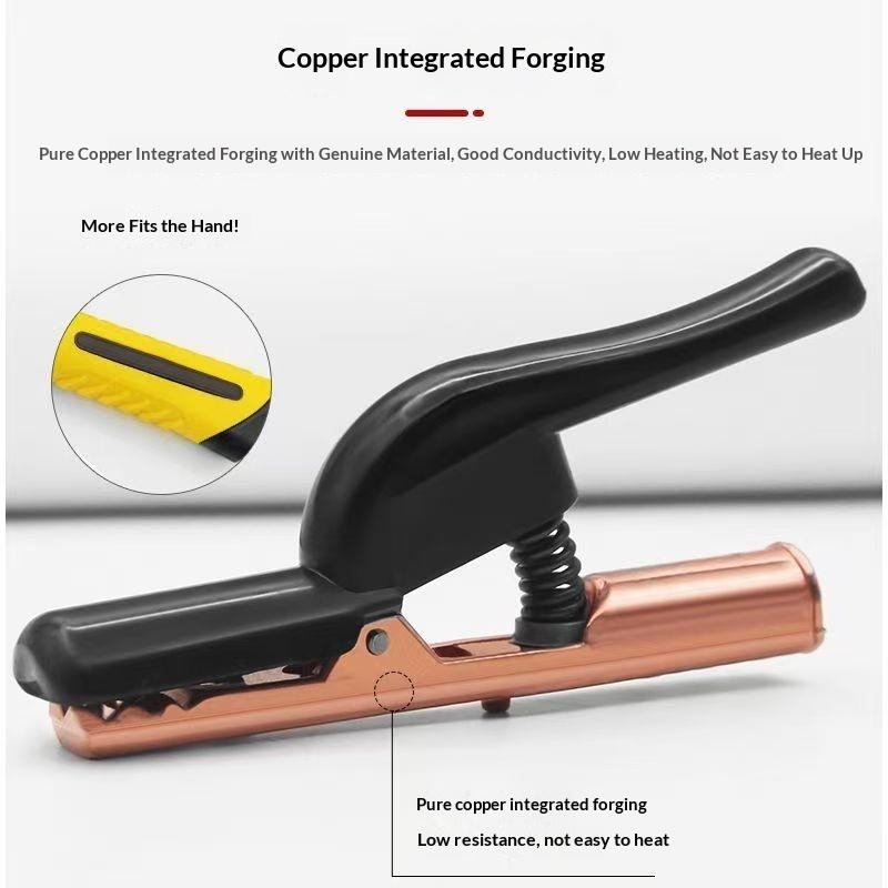 Set di Pinze Portaelettrodo per Saldatura 600A 800A 1000A Tipo Europeo Pinze Resistenti al Calore per Accessori Saldatrice