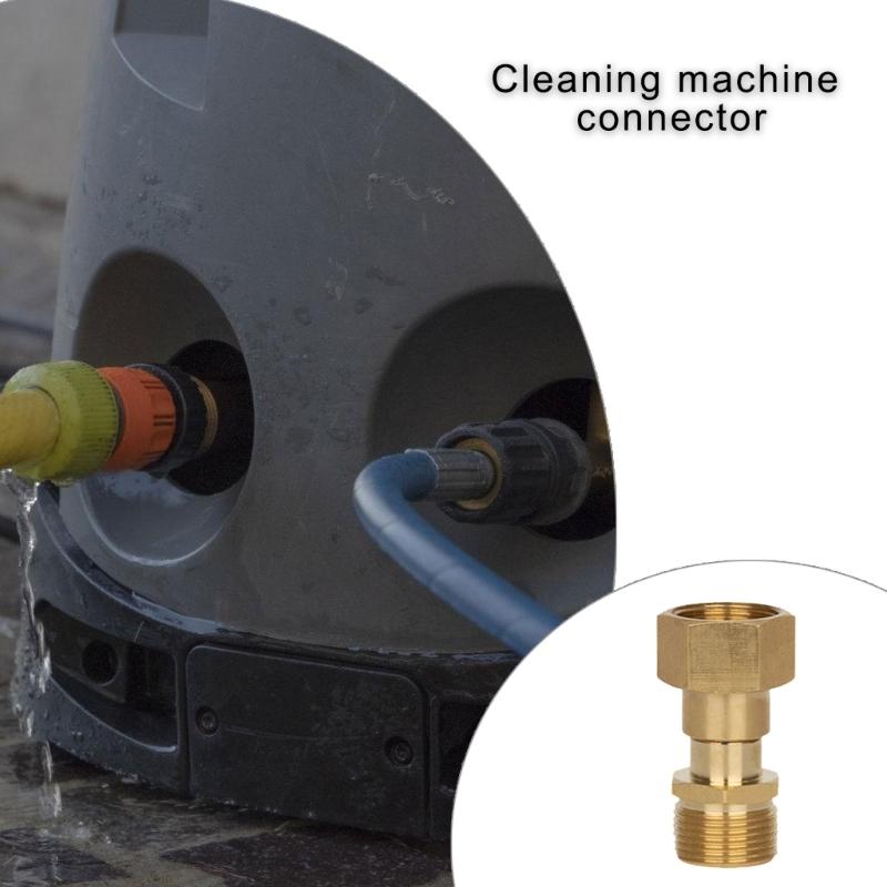 Universal Copper Adapter For High Pressures Washer Quickly Connect Fitting Corrosions Resistant Leakproof