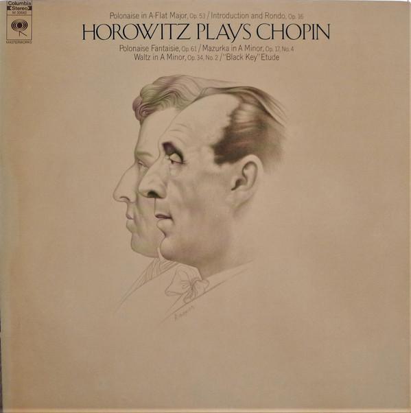 

LP Record VLADIMIR HOROWITZ Horowitz Plays Chopin M30643 COLUMBIA MASTE 1972 US Classical Used