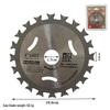 4" Bi-directional 40T Alloy Saw Blade for Wood & Marble, Double-sided, 110mm