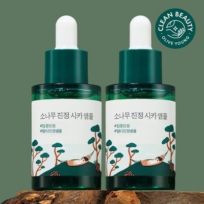 Ampoule Cica Apaisante au Pin Double Plan (30ml+30ml)