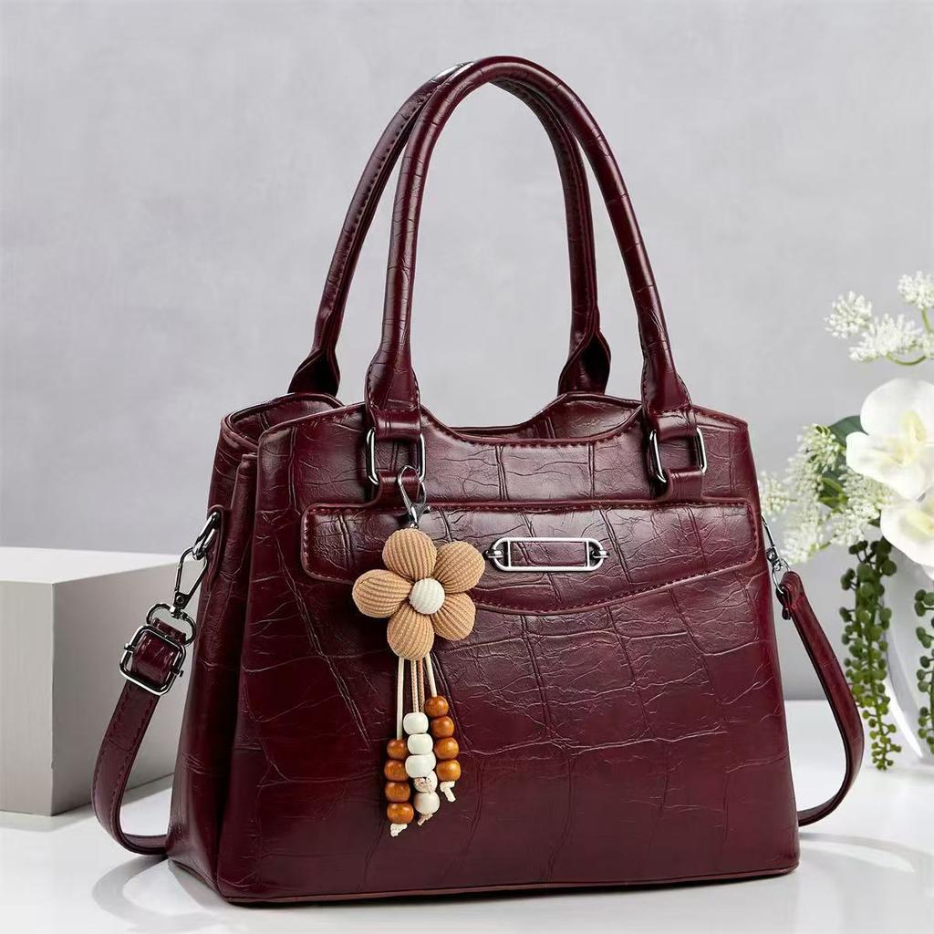 Torebka Satchel z Górnym Uchwytem dla Kobiet Torby na Ramię Casualowe Portmonetki i Torebki ze Skóry PU Damskie Torby na Zakupy na Ramię Torba Listonoszka Torba na Ramię