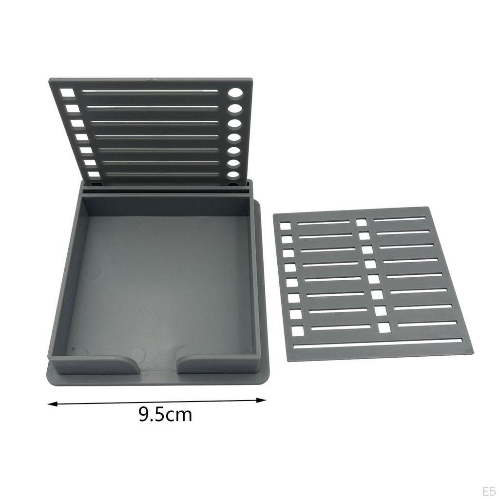 Creative Sticky Notes Organizer with Stencil for Home And Office