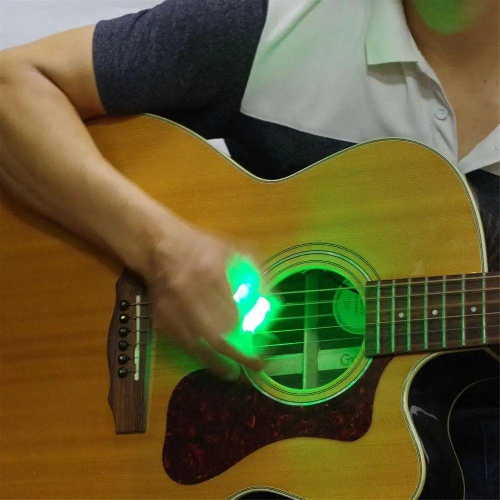 High-Sensitivity Guitar LED Pick Guitar Touch Guitar Glowing Plectrum Stringed Instrument