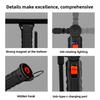 Portable Folding Work Lights Rechargeable Magnetic Flashlight Multiple Gears Dual Lights Camping Light