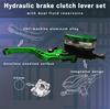 1pair Adjustable Brake & Clutch Master Cylinder Levers For 50CC to 300CC Most Motorcycle, Sport Bike/street...