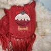 [USED] Harrods Teddy Bear Strawberry Scarf