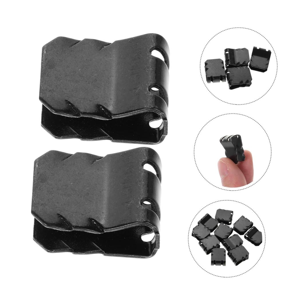 COSMEVIVI Clip Car Clip Nut 10pcs Metal Retainer Clip Car Body Fastener Buckle for Solar Cable Clip