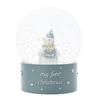 Baby 'My First Christmas' Penguin Water Globe Blue