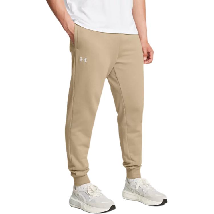 Men's Under Armour Rival Fleece Knitted Sweatpants Men's Khaki
