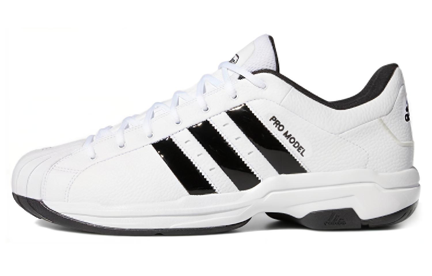 adidas Pro Model 2G Low White Black FX4981 40