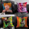 Popular Anime C-Chainsaw Mans Pillow Case Soft Plush Fabric Double Sided Print Decorative Home Living Room Gift Cushion Cover