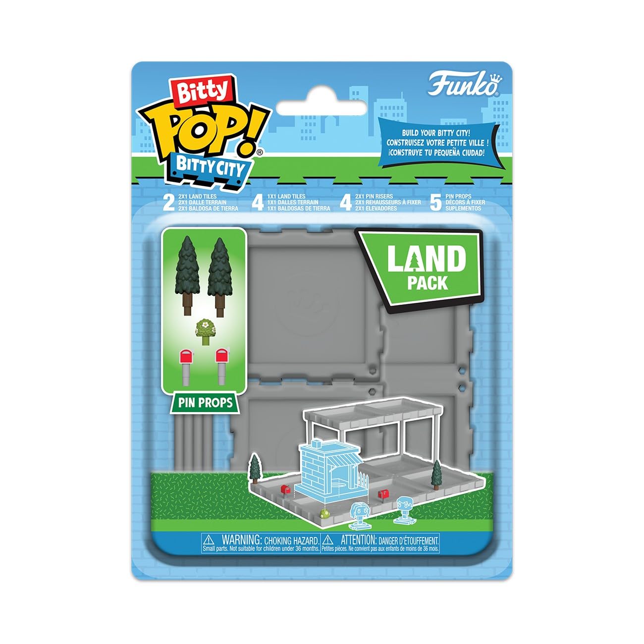 Funko Bitty Bitty City Land Pack Pop!