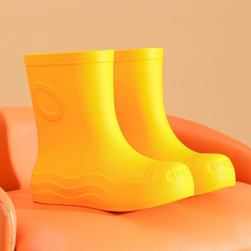 rain shoes women's jelly sweet short rain boots summer waterproof shoes small height artifact wading rubber shoes