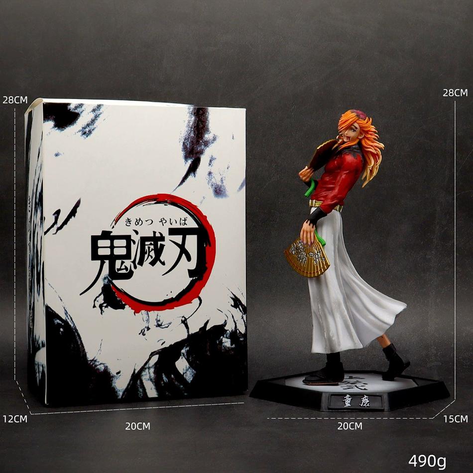 Anime Demon Slayer Kimetsu No Yaiba Figur Giyuutarou Daki Kokushibo Tsugikuni Yoriichi Douma Inosuke Actionfiguren Modell Spielzeug
