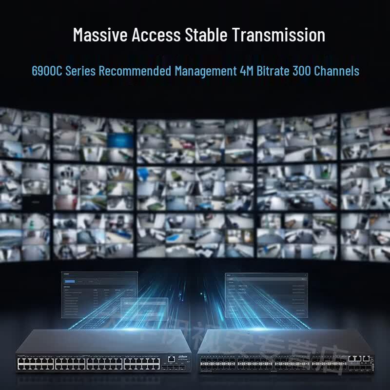 Dahua Enterprise 10-Gigabit Uplink Managed Switch CN Plug (adapter Included)