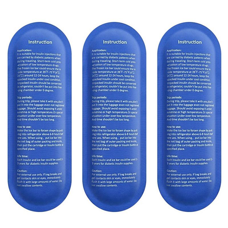 Portable Insulin Cooling Bag Carry-on Protector Waterproof Diabetic Medication Storage Bag for Insulin Pen Daily Life and Trips