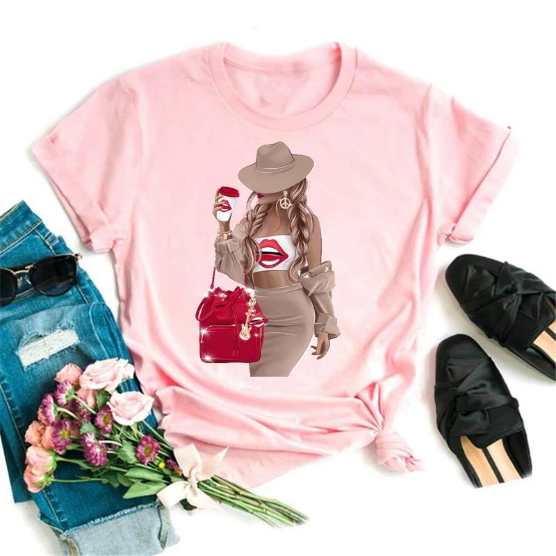Women T-Shirt Harajuku Streetwear Short Sleeves Female Clothes Tops Tees Printed Female Tshirt Women Fashion Graphic