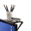Adjustable Computer Monitor Riser Multi-Function Desktop Stand with Top Shelf Storage Organizer Innovative Desk Accessories