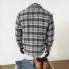 Herren S Locker Geschnittene Karierte Jacke Koreanischer Stil Mode Lässige Oberbekleidung
