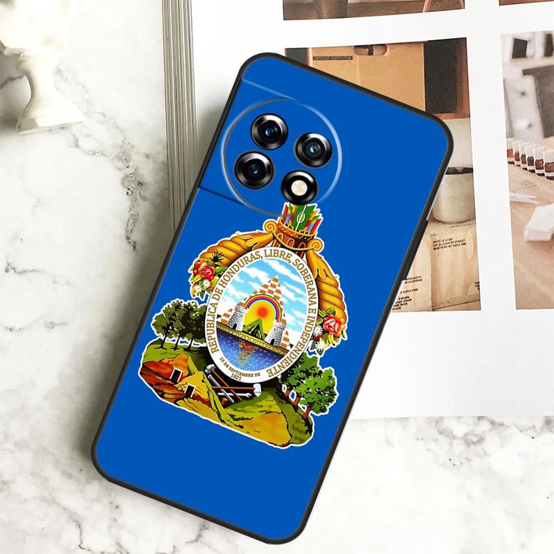 Honduras Flag Case For OnePlus 12 12R 11 9 10 Pro 10R 9R 8T 10T Nord 3 CE 2 Lite 2T N10 N20 N30 CE4 Cover