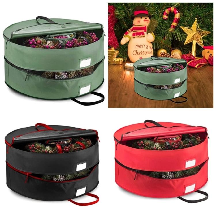 Durable Wreath Storage Bag Wear Resistant Gift Sorting Bag for Toys Portable