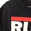 Hanes RUN DMC Short sleeve T-shirt M black Men's Used