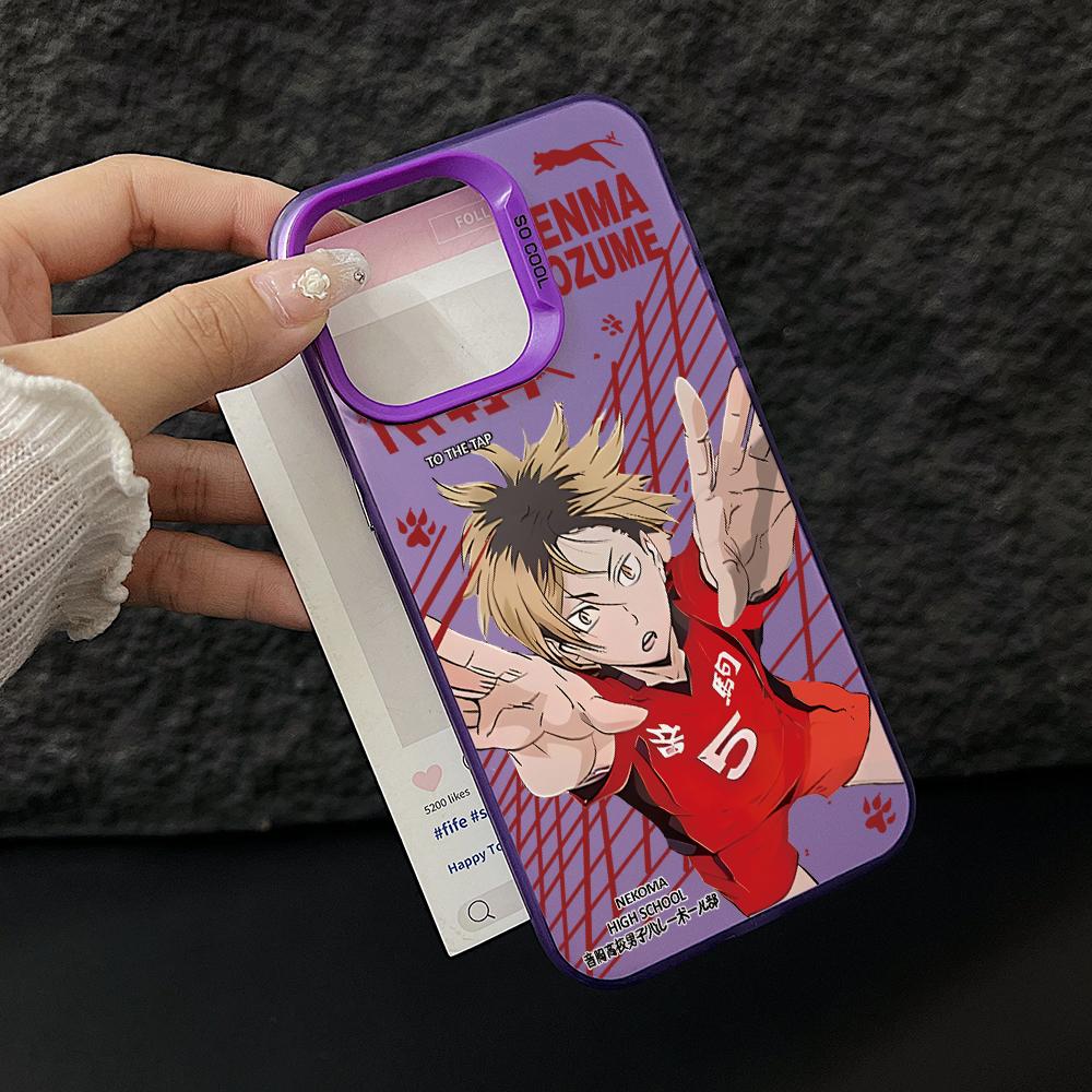 Haikyuu!! Kenma Kozume Phone Case for Xiaomi Redmi 15C 14C 13C 12C 10 Note 15 14 13 12 Pro Plus 4G 5G Silver Hard Cover