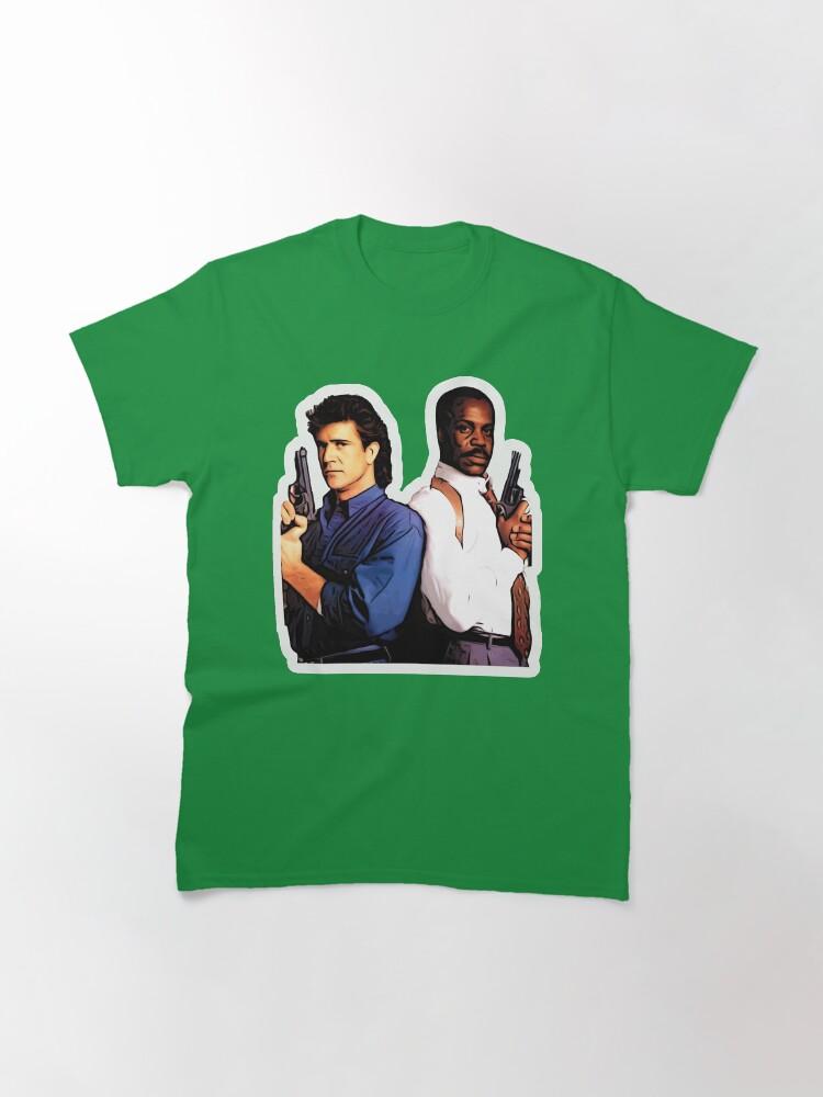 Lethal Weapon Action Movie American Police Motivational Lethal Weapon Martin Riggs And Roger Murtaugh Love You Classic T-Shirt