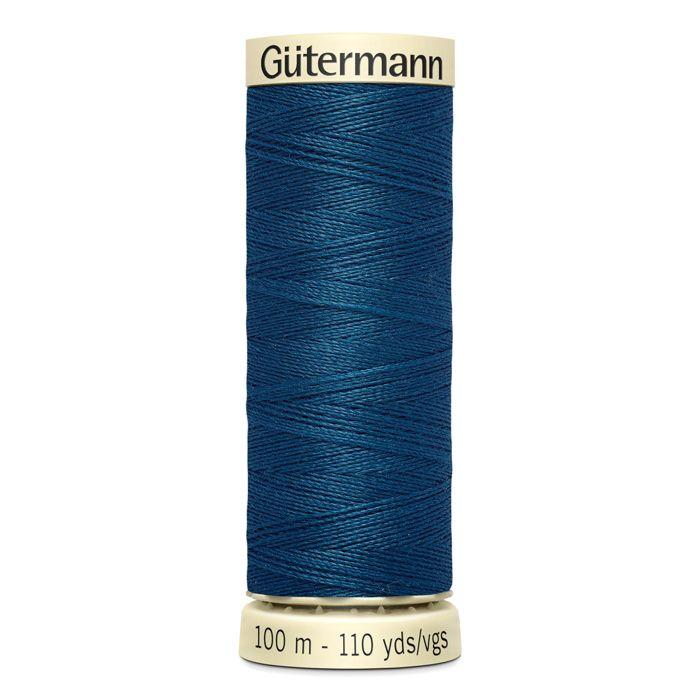 Lot de 5 bobines 100m Fil 100% polyester Gutermann Ref 788988 - Att 904 - paon