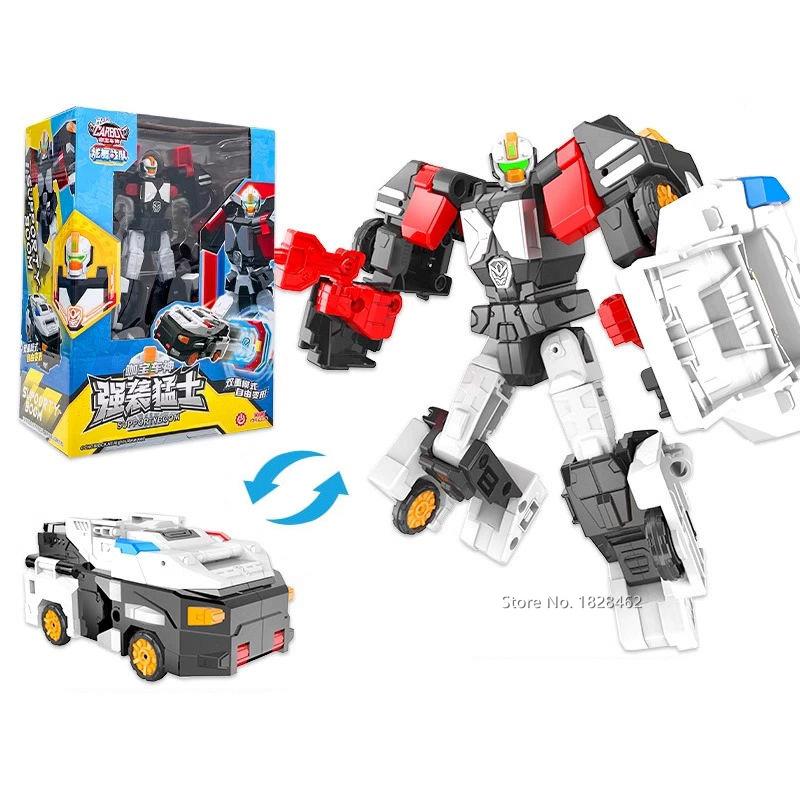 New ABS Carbot Transformation Robot To Car Action Figures Transforming Car EGRY BOOM Toy for Children Gift