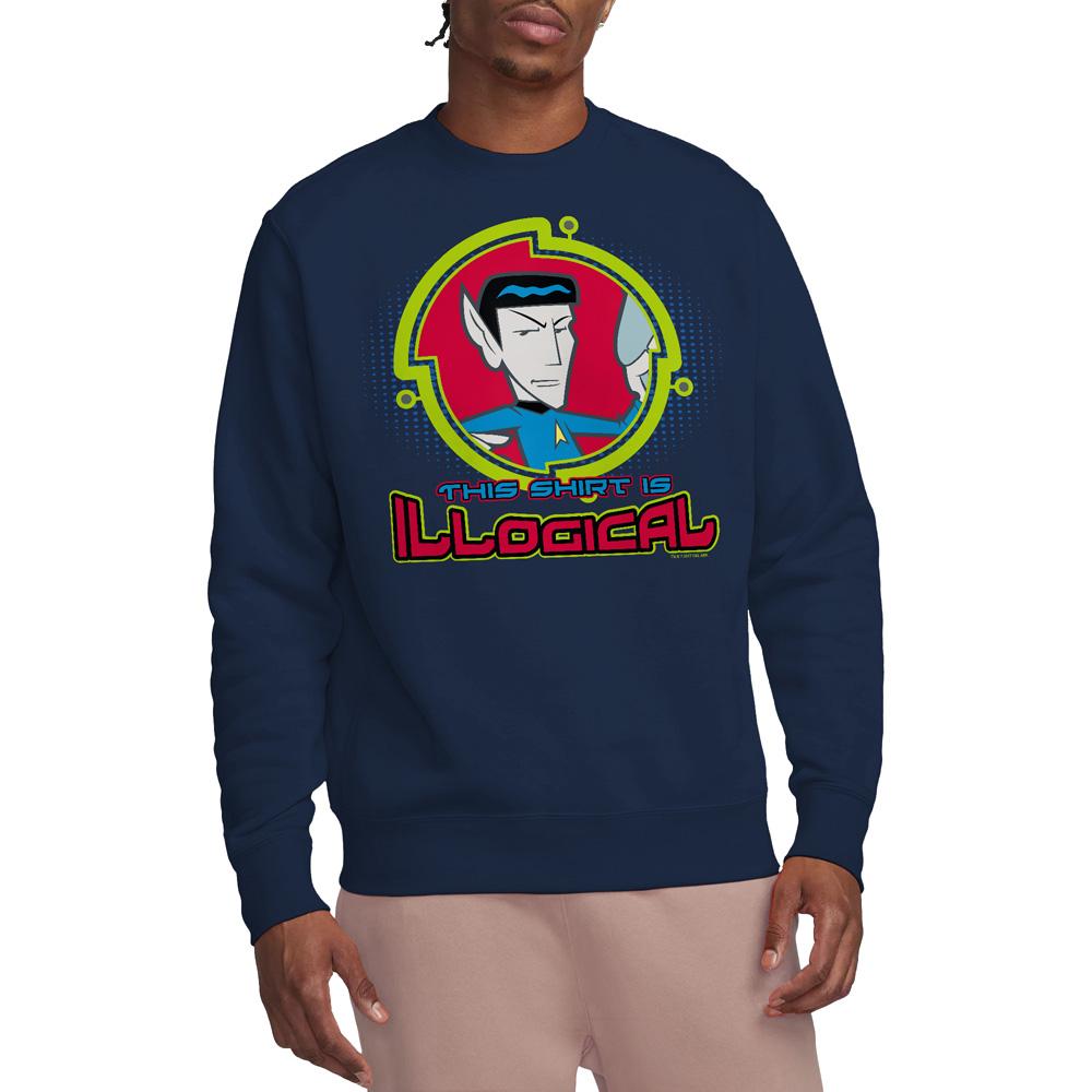 Star Trek Quogs Unisex Adult Illogical Sweatshirt
