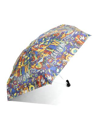 COMPACT UMBRELLA Psychedelic Free KIU×GSC