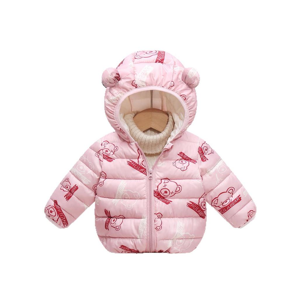 Lightweight Winter Down Jacket for Babies - Stylish Cotton Outerwear for Boys and Girls