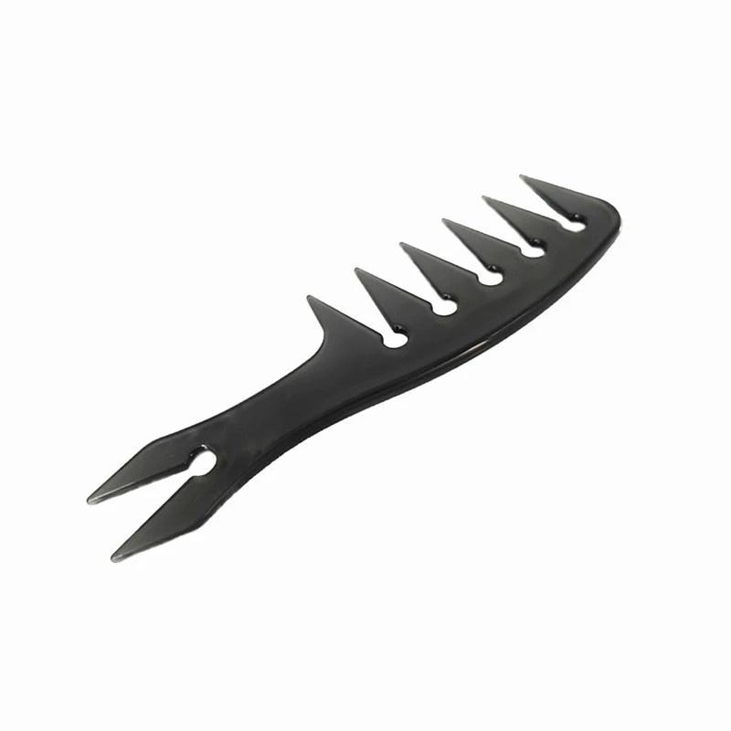 2PCS Men's Oil Head Comb Back Wide Tooth Comb Hair Styling Styling Comb Fluffy Comb High Texture Comb Productos De Barberia