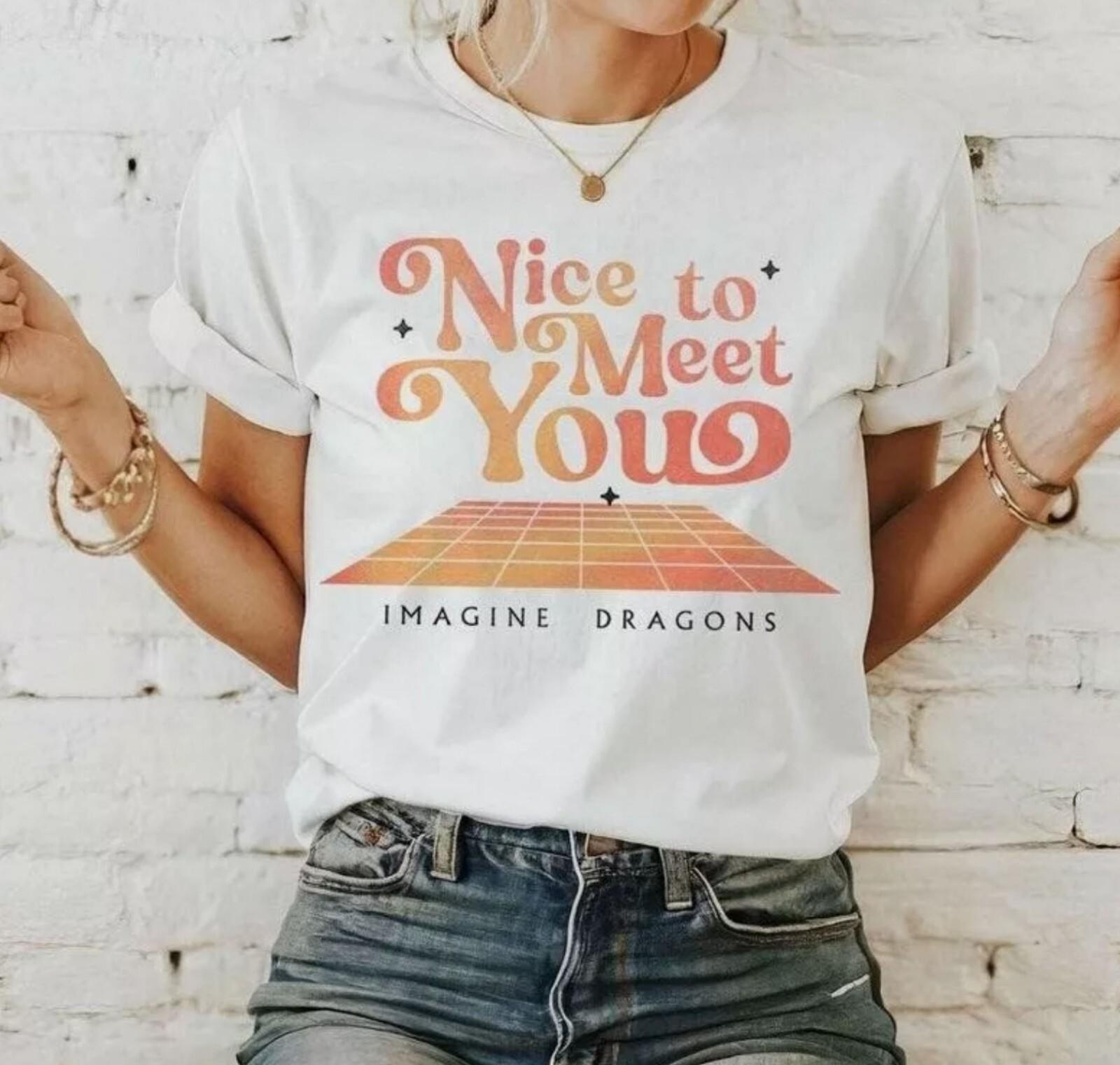 26 Imagine Dragons Nice To Meet You T-shirt Unisex T-Shirt M