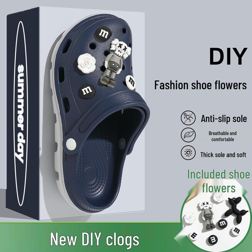 Breathable Non-slip Clogs: Men's & Women's Summer Shoes with Arch Support & Thick Sole