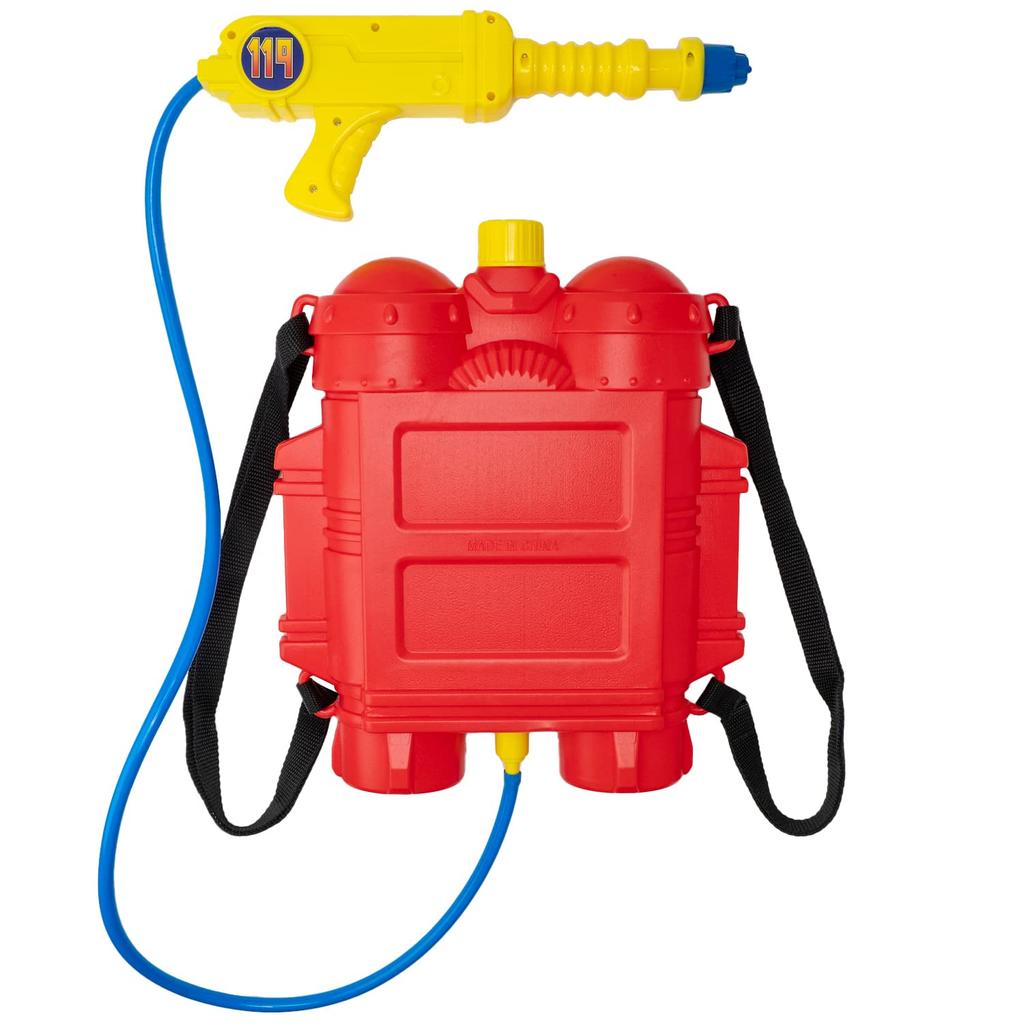 Onda Spielzeug-Wasserpistole, Tank, Wasserpistole, rot, Kämpfer, Outdoor-Spielpark, Wasserspiel-Rucksack, große Kapazität