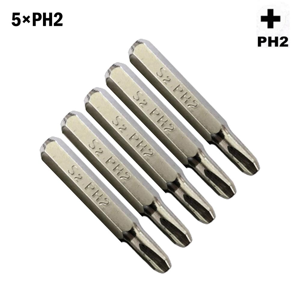 Dayanıklı Tornavida Uçları PH1 Parçaların Değiştirilmesi 4mm