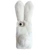 For iPhone 16e Case Plush Cute Bunny Winter Fluffy TPU Phone Cover
