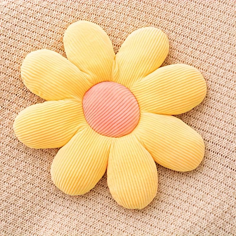 Flower Plush Toy Cushion Sofa Super Soft Daisy Cushion Comfortable Plush Cushion, Eight-Petal Flower Cushion, For Home Sofa,gift
