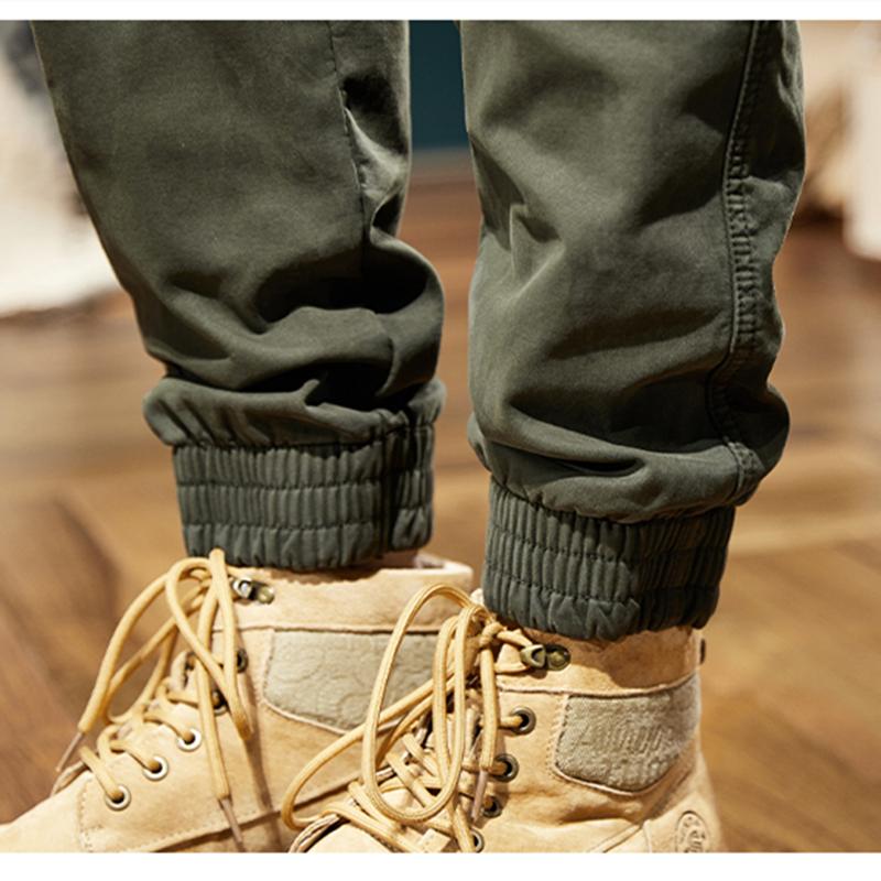 Pantaloni cargo de iarnă 2024, pentru bărbați, cu snur, căptușeală din lână, groase, calde, pantaloni de jogging, pantaloni termici casual din bumbac