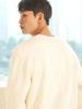 AYIHOLIC CASHMERE Double Zip Ribbed Y-Cardigan Ivory #3Color