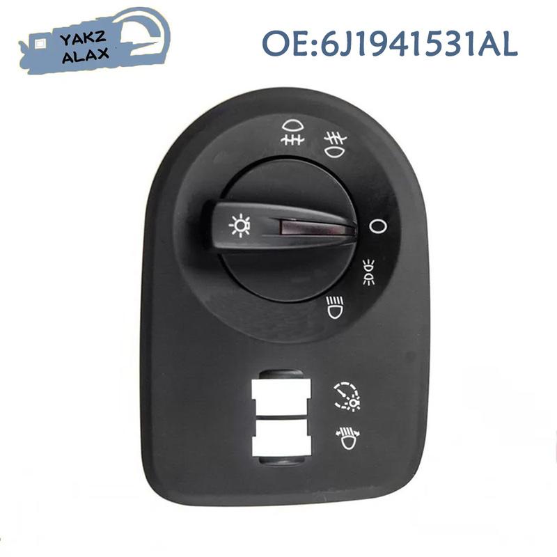 Scheinwerferschalter mit Nebelscheinwerfer für Seat Ibiza 2009 2010 2011 2012 2013-2015 6J1941531J 6J1941531AL Abdeckung für Nebelscheinwerferschalter